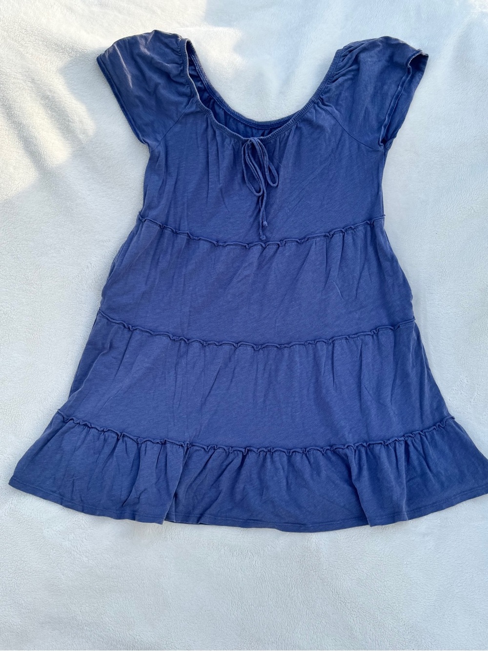 NAVY AMERICAN EAGLE BABY DOLL DRESS / SIZE SMALL